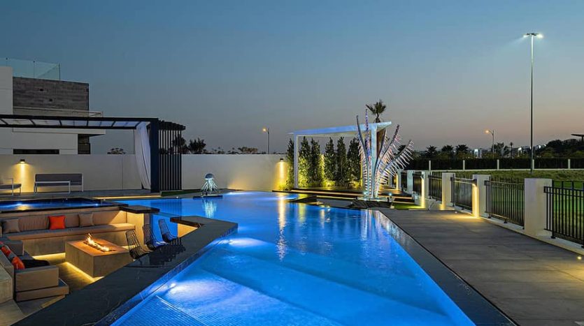 Вилла в DAMAC Hills (Akoya by DAMAC), Дубай, 6 спален, 1018 м2 / в год