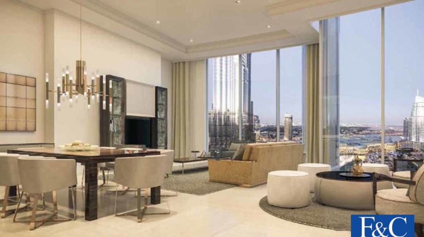 Apartment on Downtown Burj Dubai, 3 bedrooms, 168.2 m2  | Foto 4