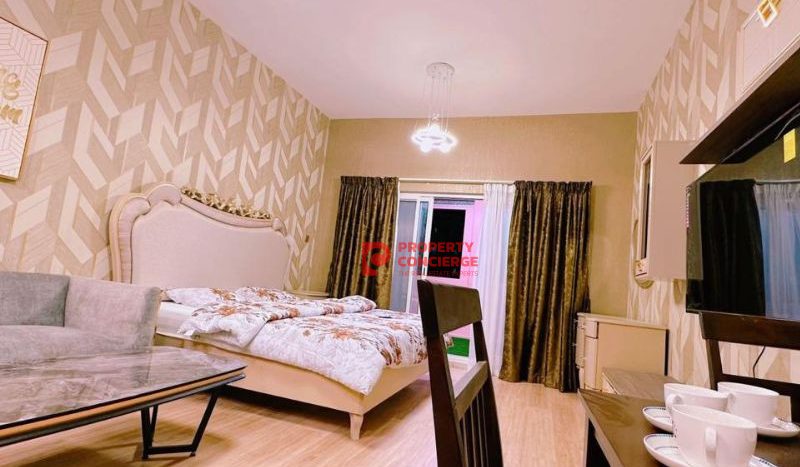 Квартира в Discovery Gardens, Дубай, 52 м2 / в месяц