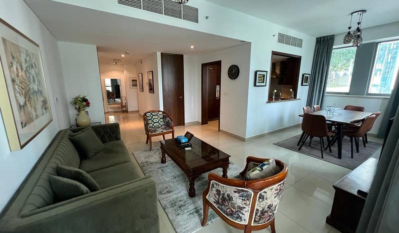 Apartment on Downtown Burj Dubai, 2 bedrooms, 207 m2 / per year