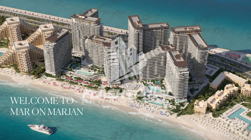 Квартира в Al Marjan Island, Рас-эль-Хайме, 2 спальни, 223 м2