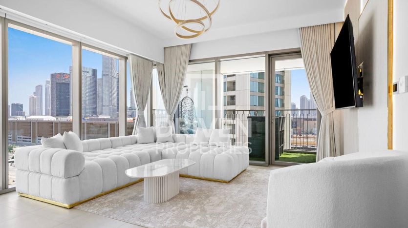 Apartment on Downtown Burj Dubai, 4 bedrooms, 152 m2 / per year