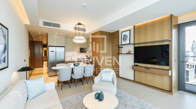 Apartment on Downtown Burj Dubai, 3 bedrooms, 165 m2 / per year