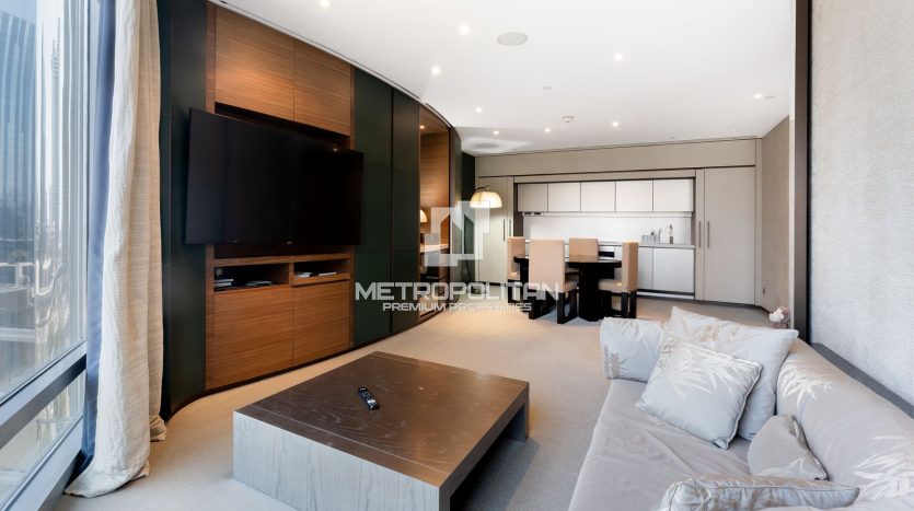 Apartment on Downtown Burj Dubai, 1 bedroom, 110 m2  | Foto 1