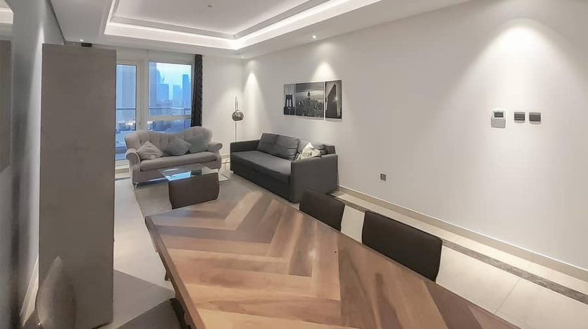 Apartment on Downtown Burj Dubai, 2 bedrooms, 130 m2 / per year