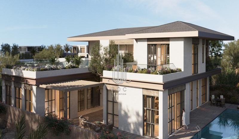 Villa on Al Hudayriat Island, Abu-Dhabi, 6 bedrooms, 620 m2  | Foto 1