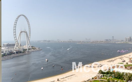 Apartment on Jumeirah Beach Residence, Dubai, 1 bedroom, 95.5 m2 / per year