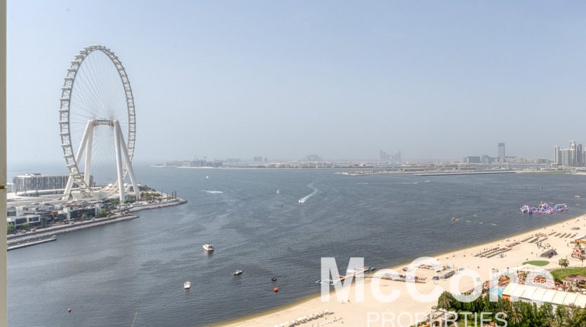 Apartment on Jumeirah Beach Residence, Dubai, 1 bedroom, 95.5 m2 / per year