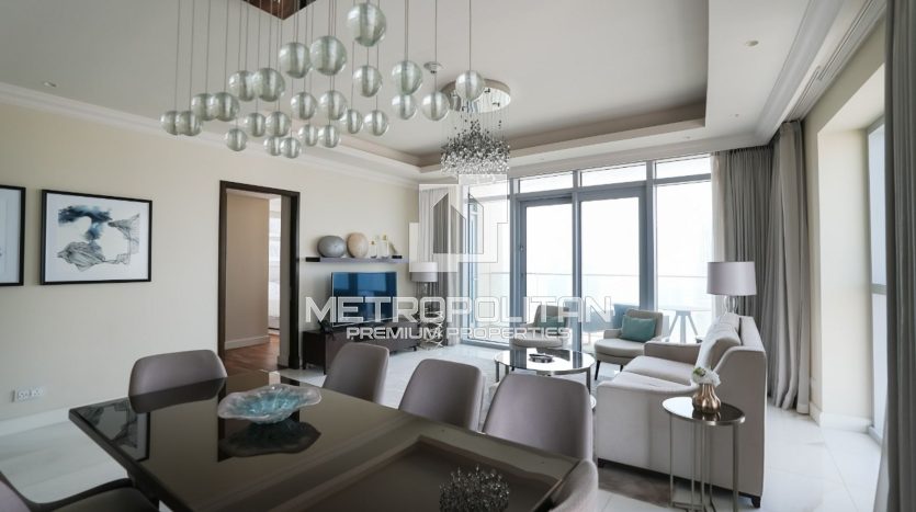 Apartment on Downtown Burj Dubai, 3 bedrooms, 185 m2 / per year