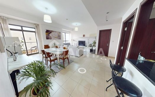 Apartment on Jumeirah Beach Residence, Dubai, 2 bedrooms, 128.3 m2 / per year