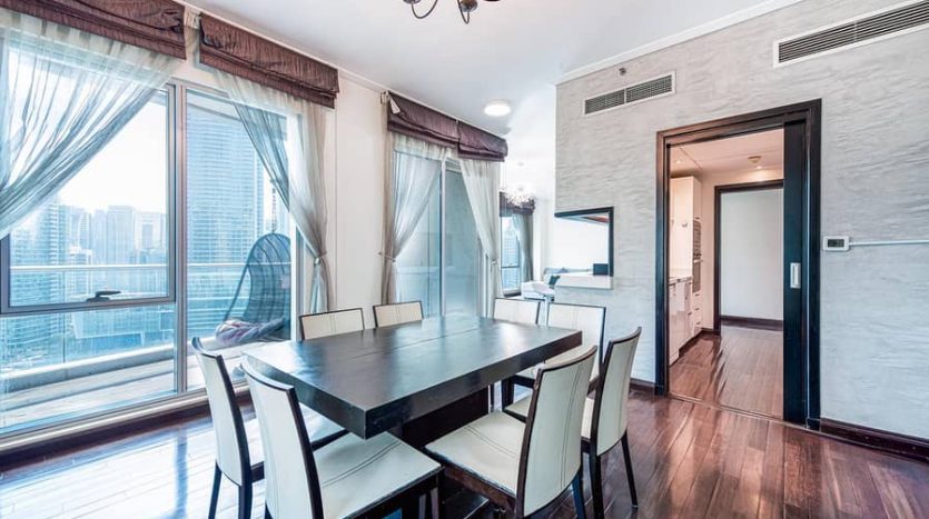 Apartment on Dubai Marina, 3 bedrooms, 184 m2 / per year