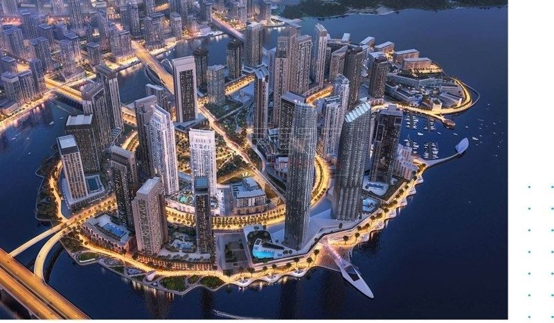 Квартира в Dubai Creek Harbour (The Lagoons), 3 спальни, 134 м2
