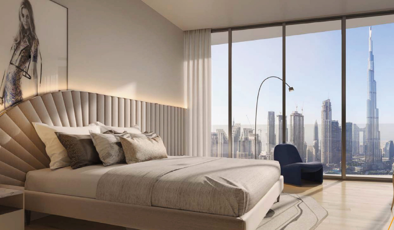 Apartment on Downtown Burj Dubai, 2 bedrooms, 98.66 m2