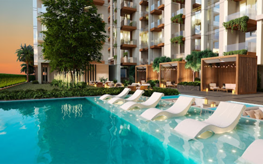 Apartment on Jumeirah Village Circle, Dubai, 2 bedrooms, 86.03 m2