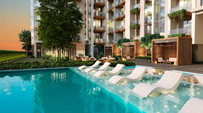 Apartment on Jumeirah Village Circle, Dubai, 2 bedrooms, 86.03 m2