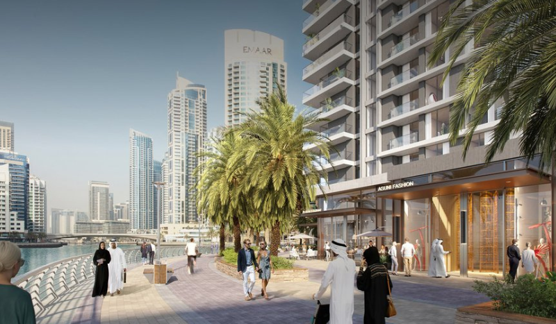 Apartment on Dubai Marina, 3 bedrooms, 143.16 m2