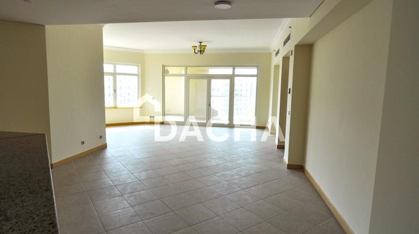 Квартира в Пальма Джумейра, Дубай, 3 спальни, 202.6 м2 / в год