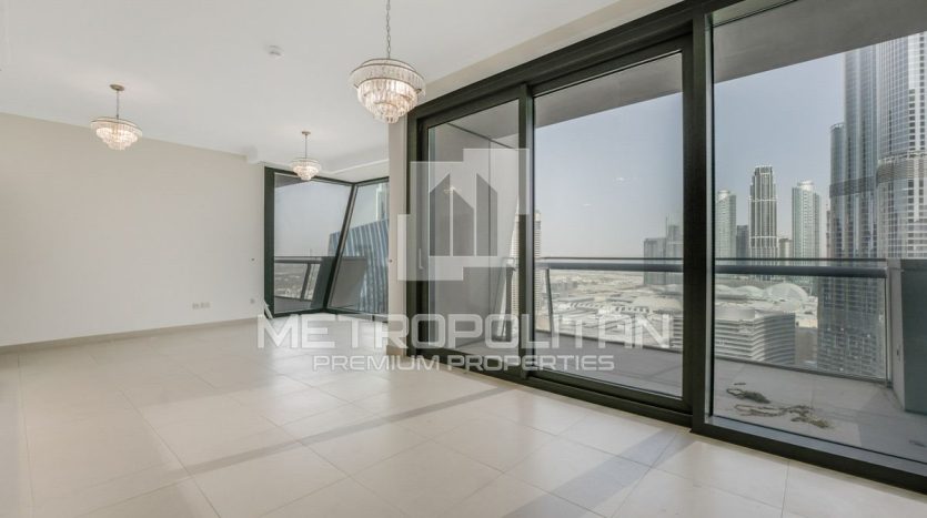 Apartment on Downtown Burj Dubai, 3 bedrooms, 179 m2 / per year