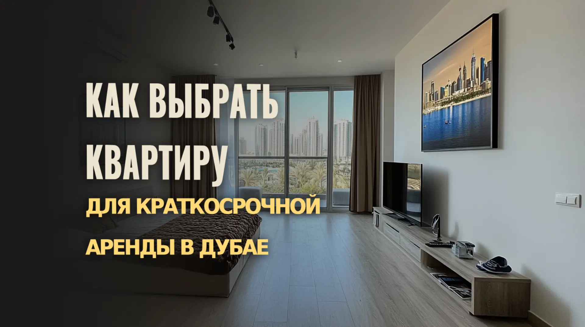 Советы по выбору квартиры для краткосрочной аренды в Дубае.