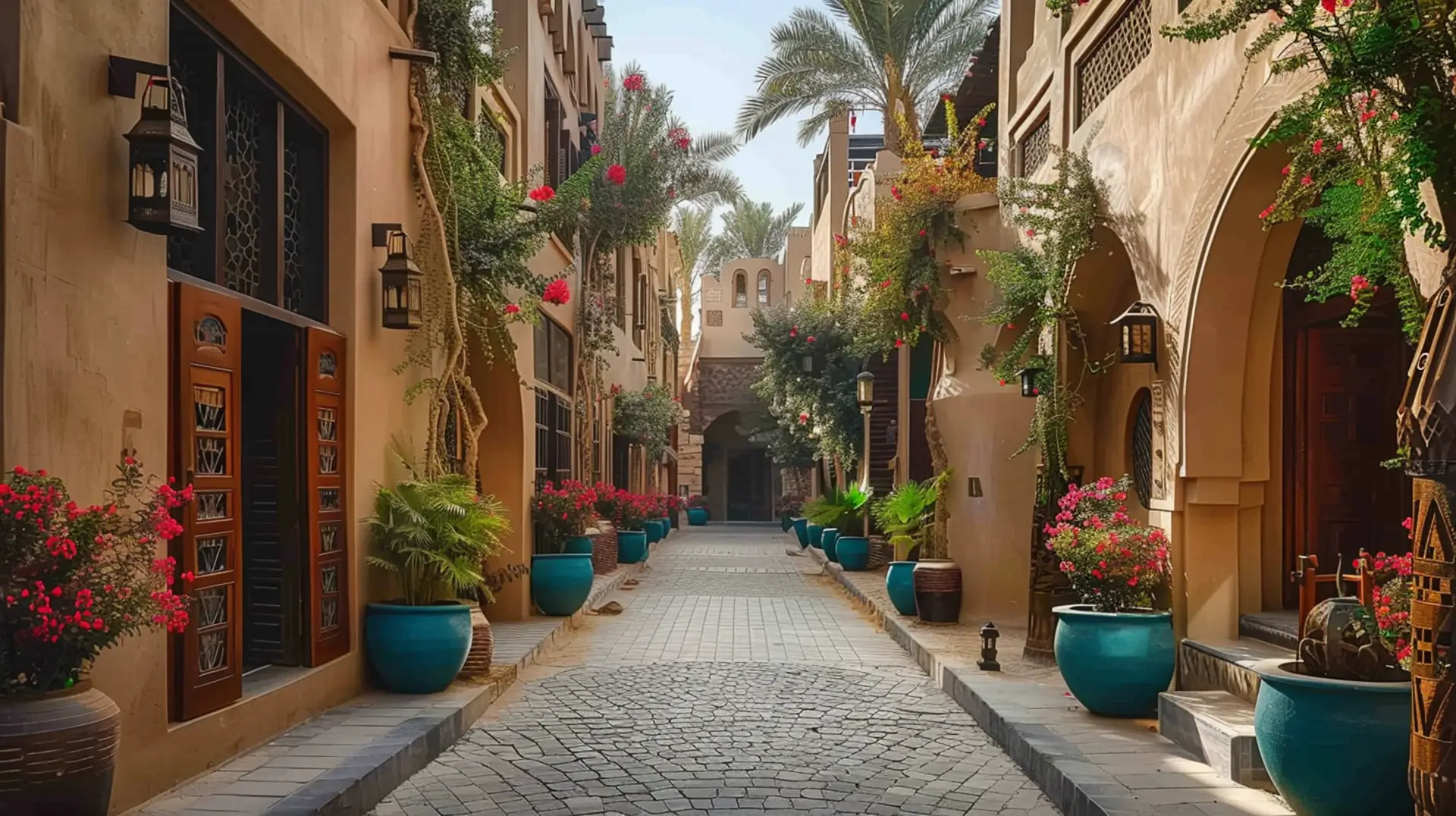 Discover the enchanting winding alleyways of Al Bastakiya in Dubai