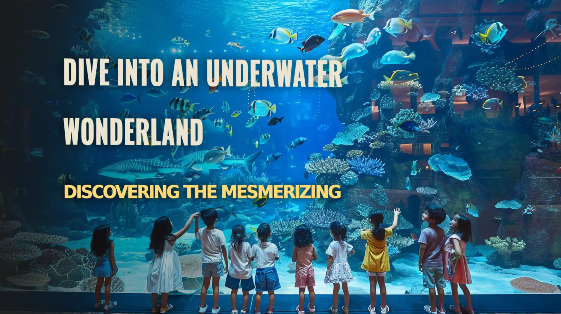 Explore the mesmerizing underwater world at Dubai Aquarium & Underwater Zoo