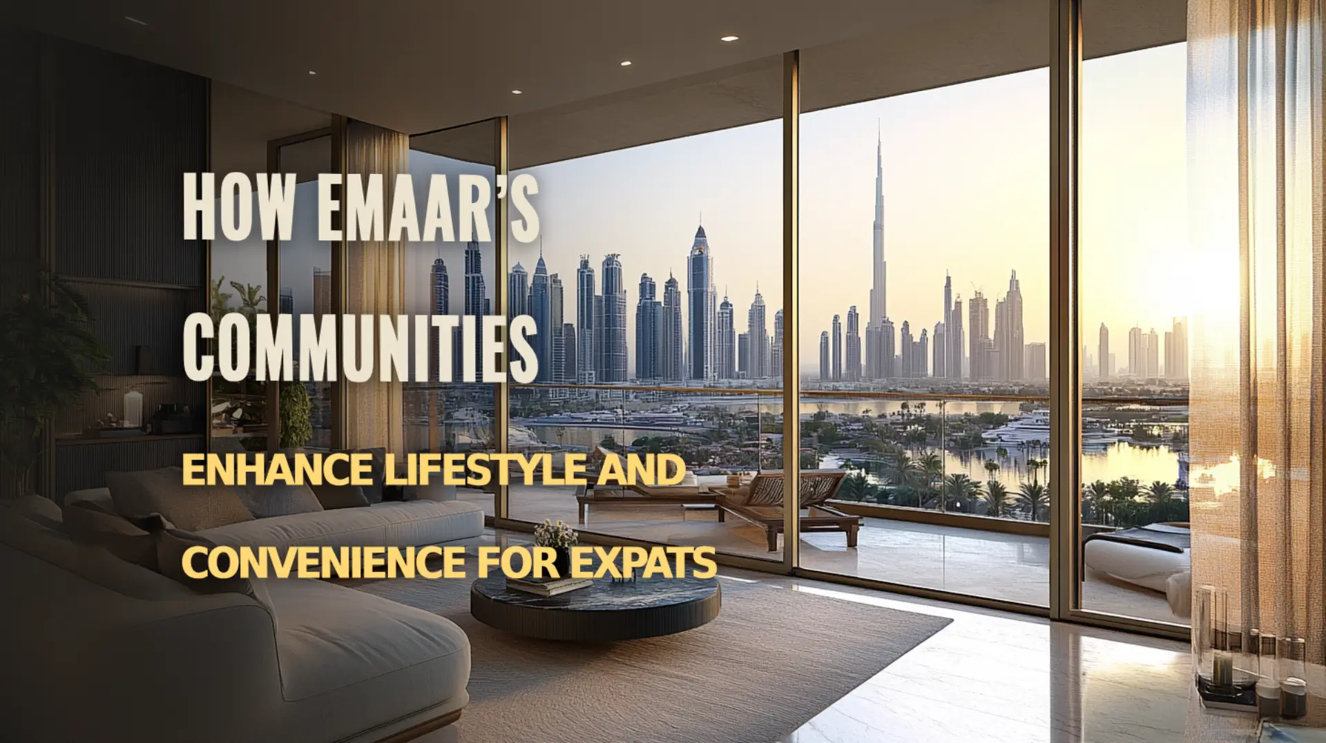 How Emaar’s Communities Elevate Expat Lifestyle and Convenience Emaar’s Communities: Enhancing Lifestyle and Convenience for Expats