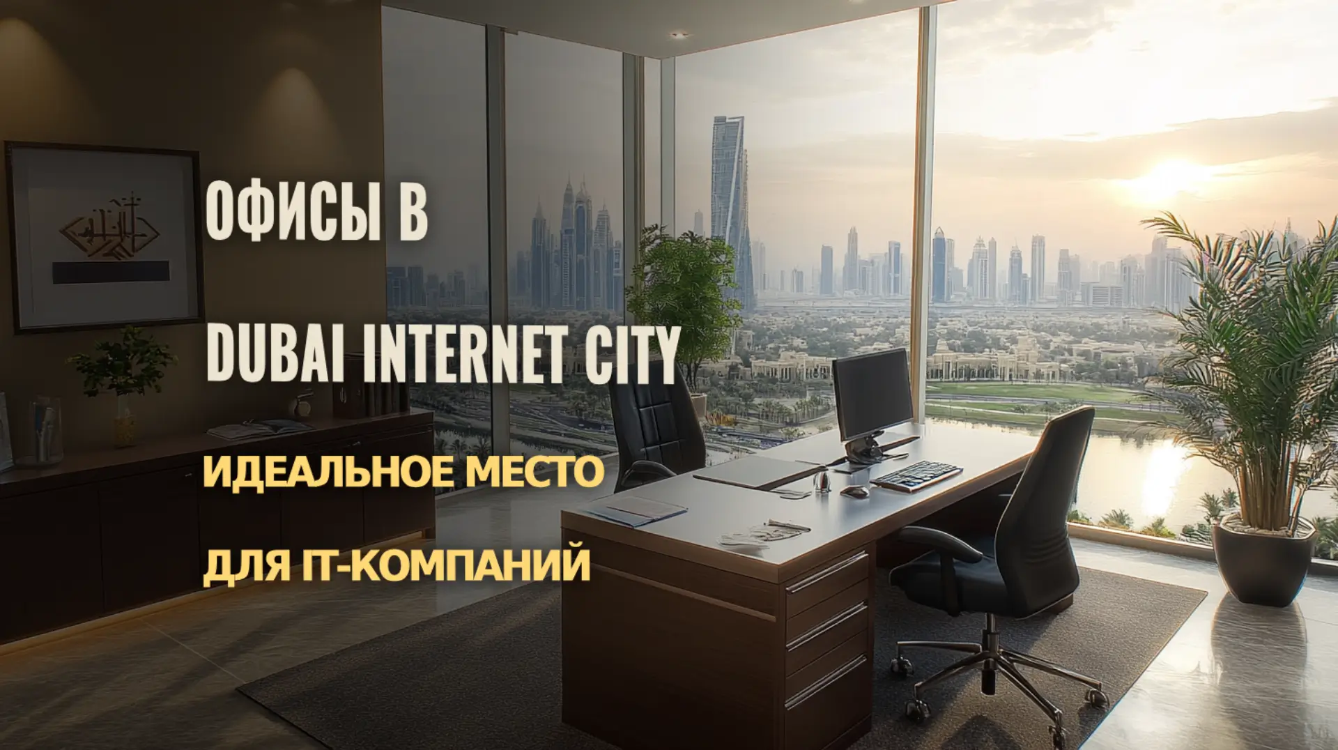 Офисы в Dubai Internet City – современная архитектура для инновационных компаний.