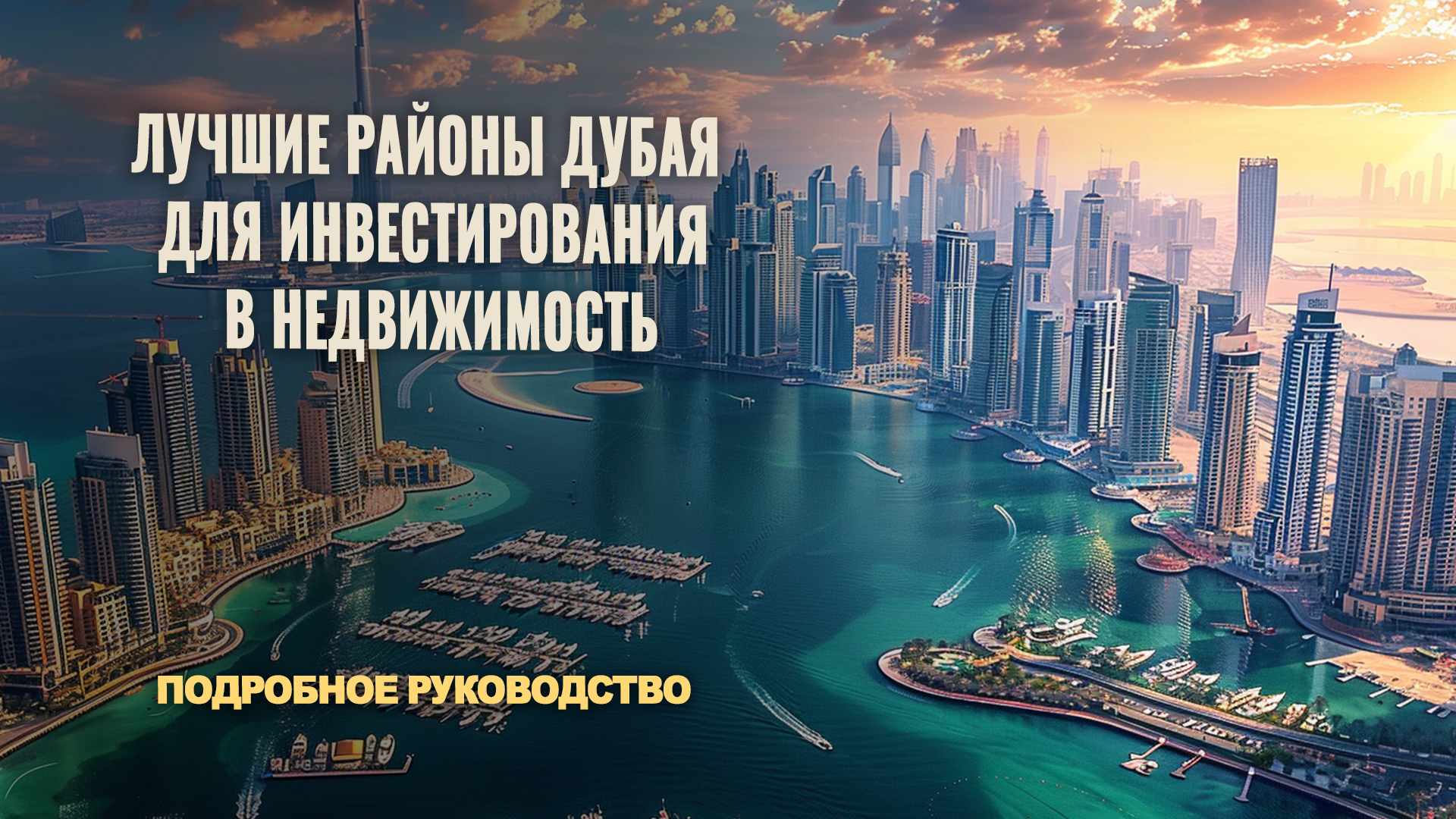 Лучшие районы Дубая для инвестирования в недвижимость