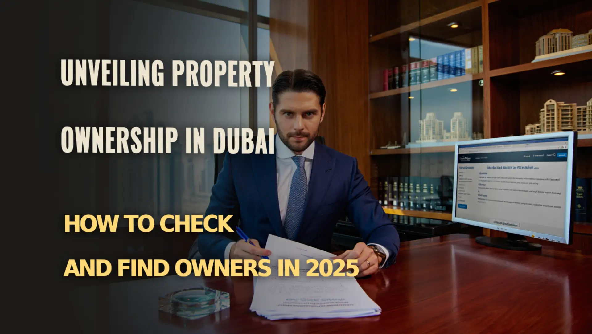 Guide to verifying property ownership details in Dubai real estate