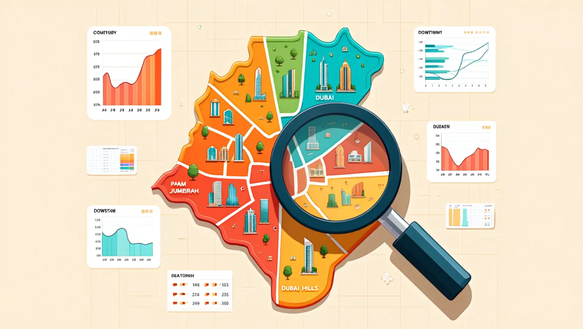 How different Dubai areas are performing in the property market