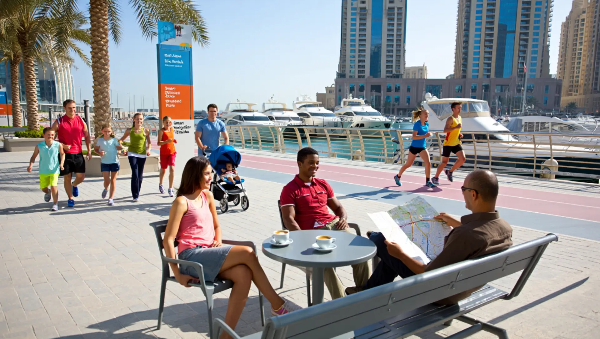 Почему Dubai Marina Walk стал культовым местом в городе