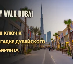 Откройте для себя уникальный район City Walk в Дубае