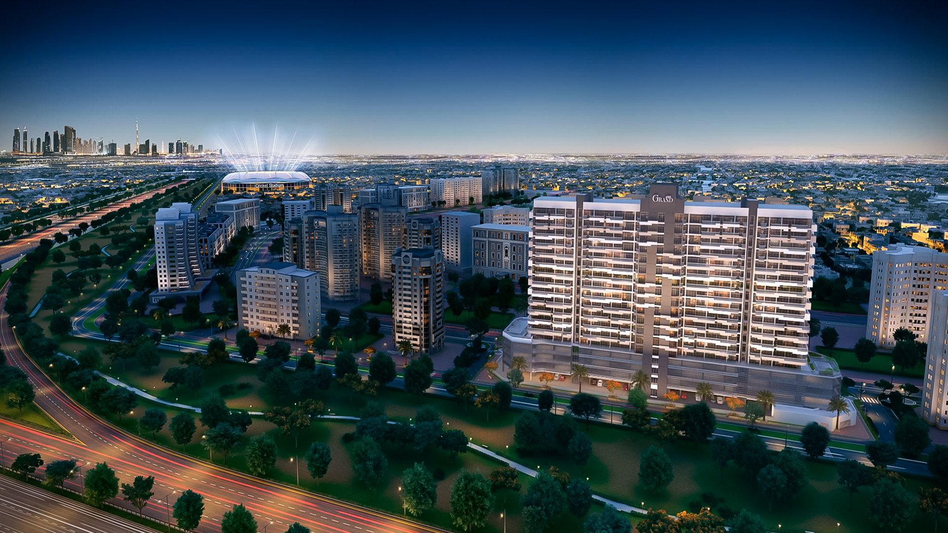 Apartment on Dubai Sports City, Dubai, 38 m2  | Foto 1
