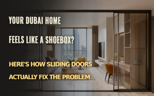 Your Dubai Home Feels Like a Shoebox? Here's How Sliding Doors Actually Fix the Problem