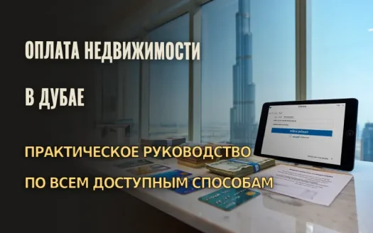 Оплата недвижимости в Дубае: практическое руководство по всем доступным способам в 2025 году