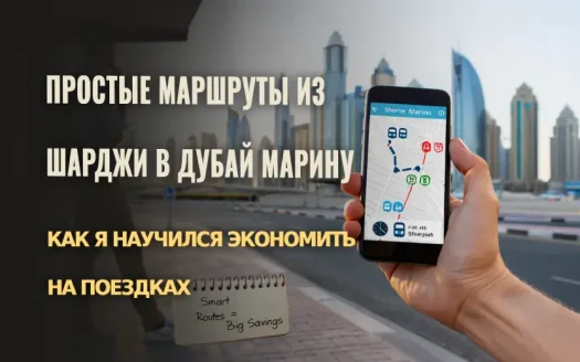 Простые маршруты из Шарджи в Дубай Марину: как я научился экономить на поездках
