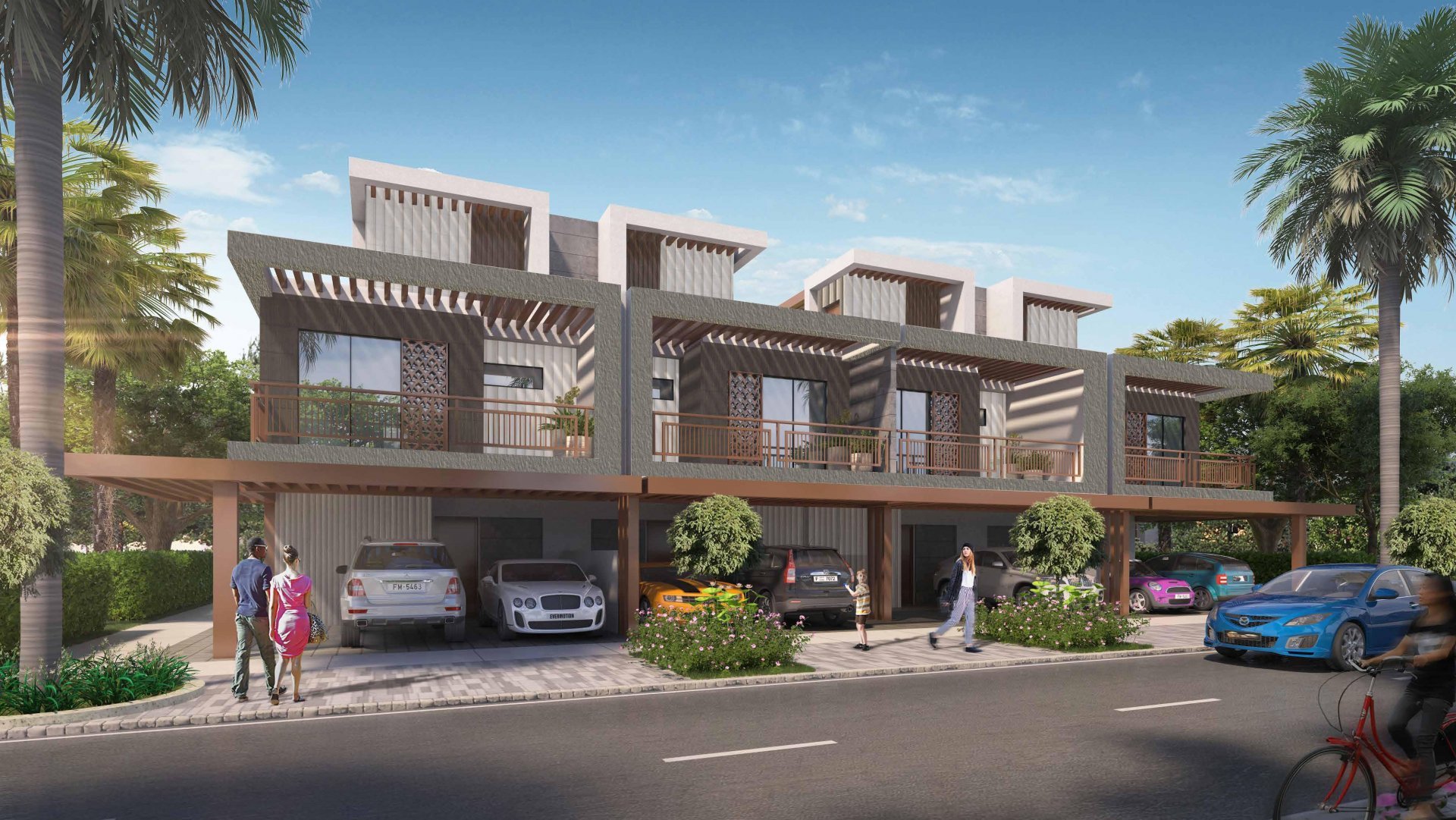 Townhouse on DAMAC Hills (Akoya by DAMAC), Dubai, 4 bedrooms, 224.3608 m2  | Foto 1