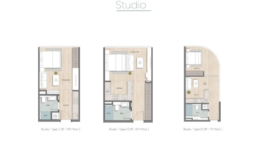 Apartment on Al Marjan Island, Ras-al-khaimah, 37 m2  | Foto 16