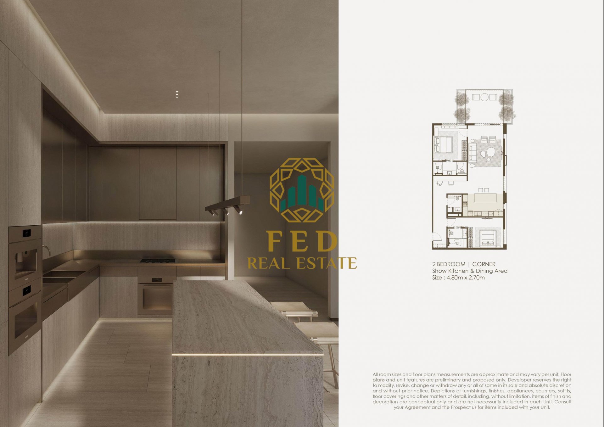 Apartment on Mohammed Bin Rashid City, Dubai, 2 bedrooms, 143.2 m2  | Foto 6
