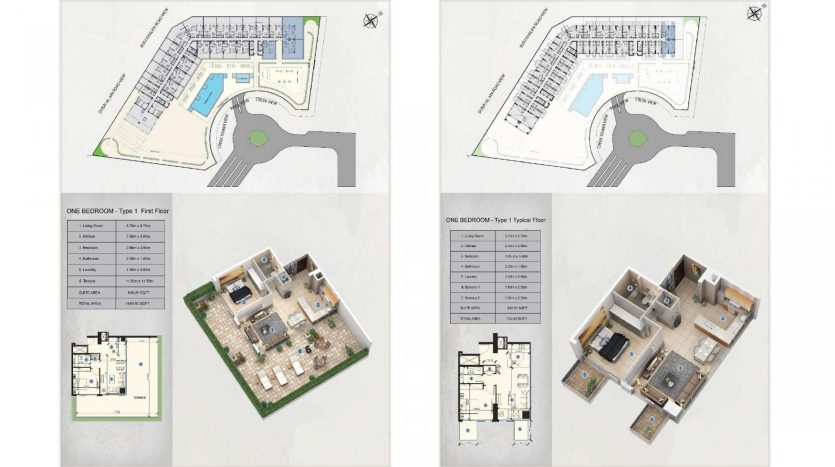Apartment on Dubai Healthcare City, Dubai, 35 m2  | Foto 10
