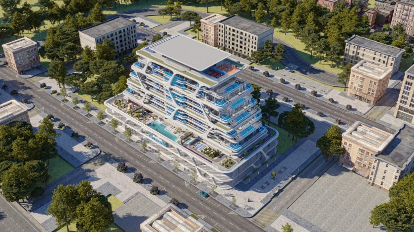 Apartment on Al Furjan, Dubai, 1 bedroom, 78.9676 m2  | Foto 8