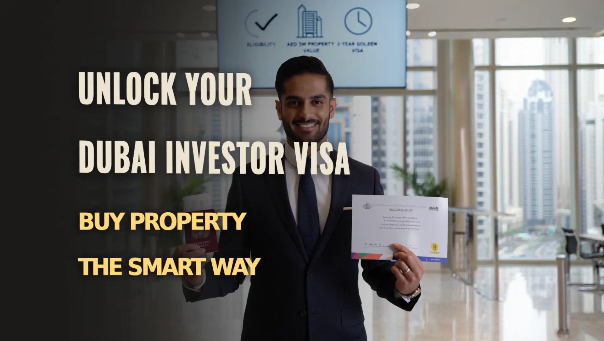 Unlock Your Dubai Investor Visa: Buy Property the Smart Way