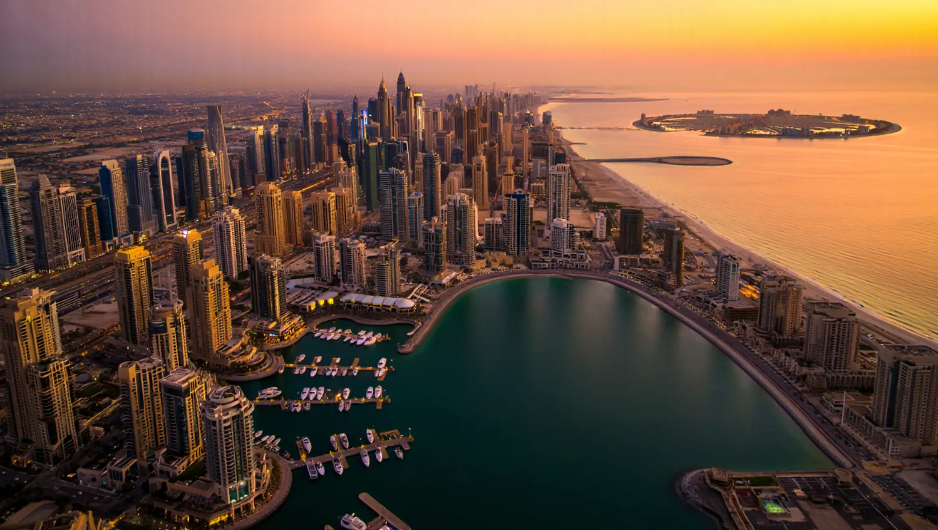 Map of designated freehold zones in Dubai for foreign property ownership