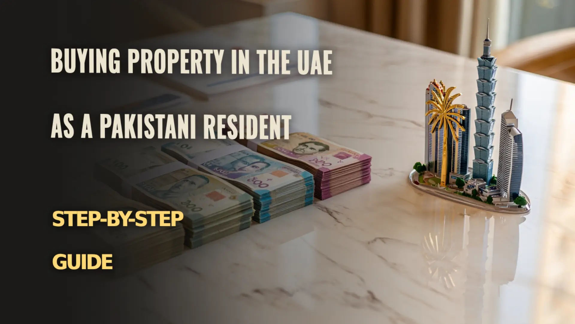 From Pakistani Rupees to Dubai Real Estate