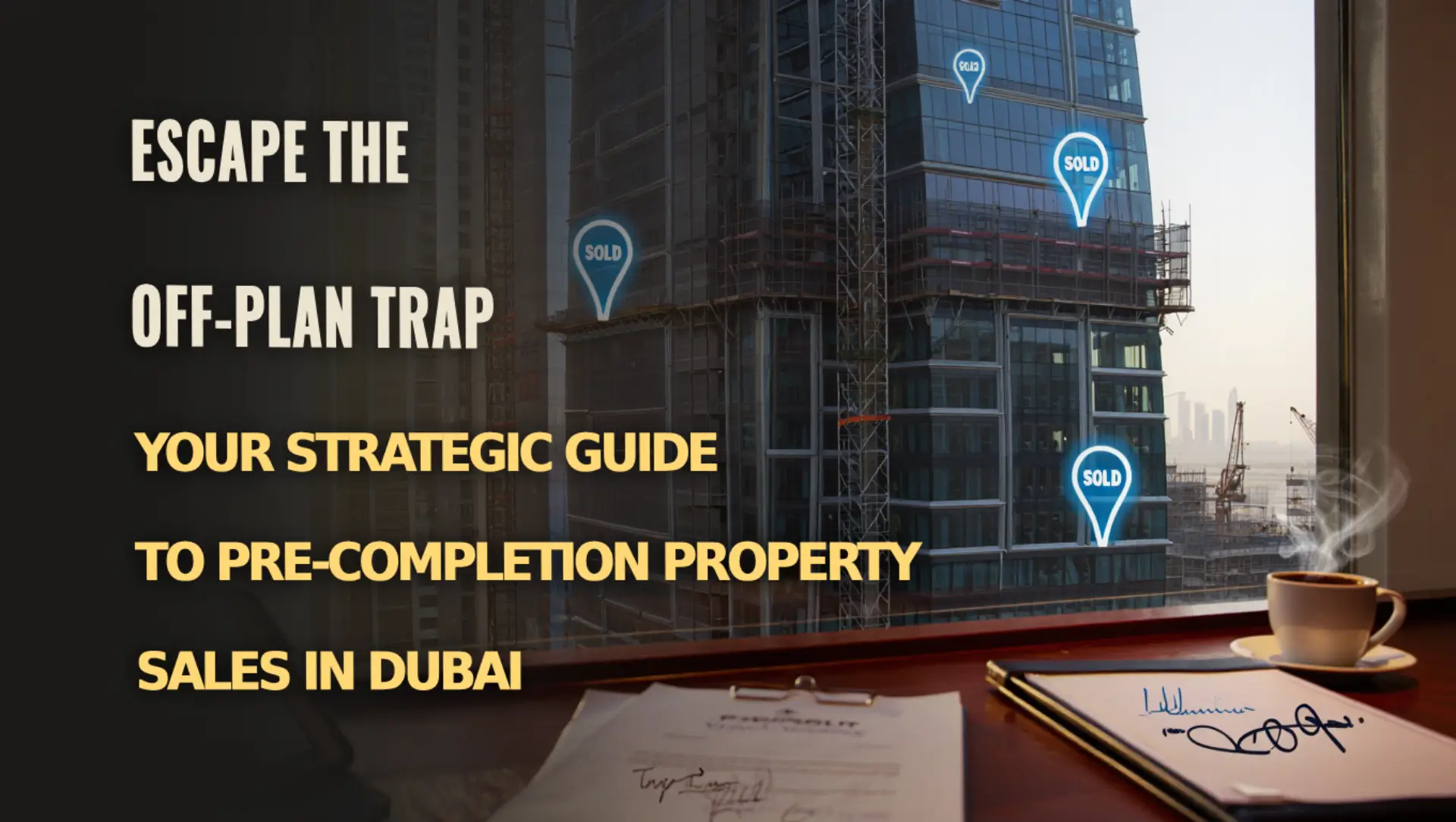 Escape the Off-Plan Trap: Your Strategic Guide to Pre-Completion Property Sales in Dubai