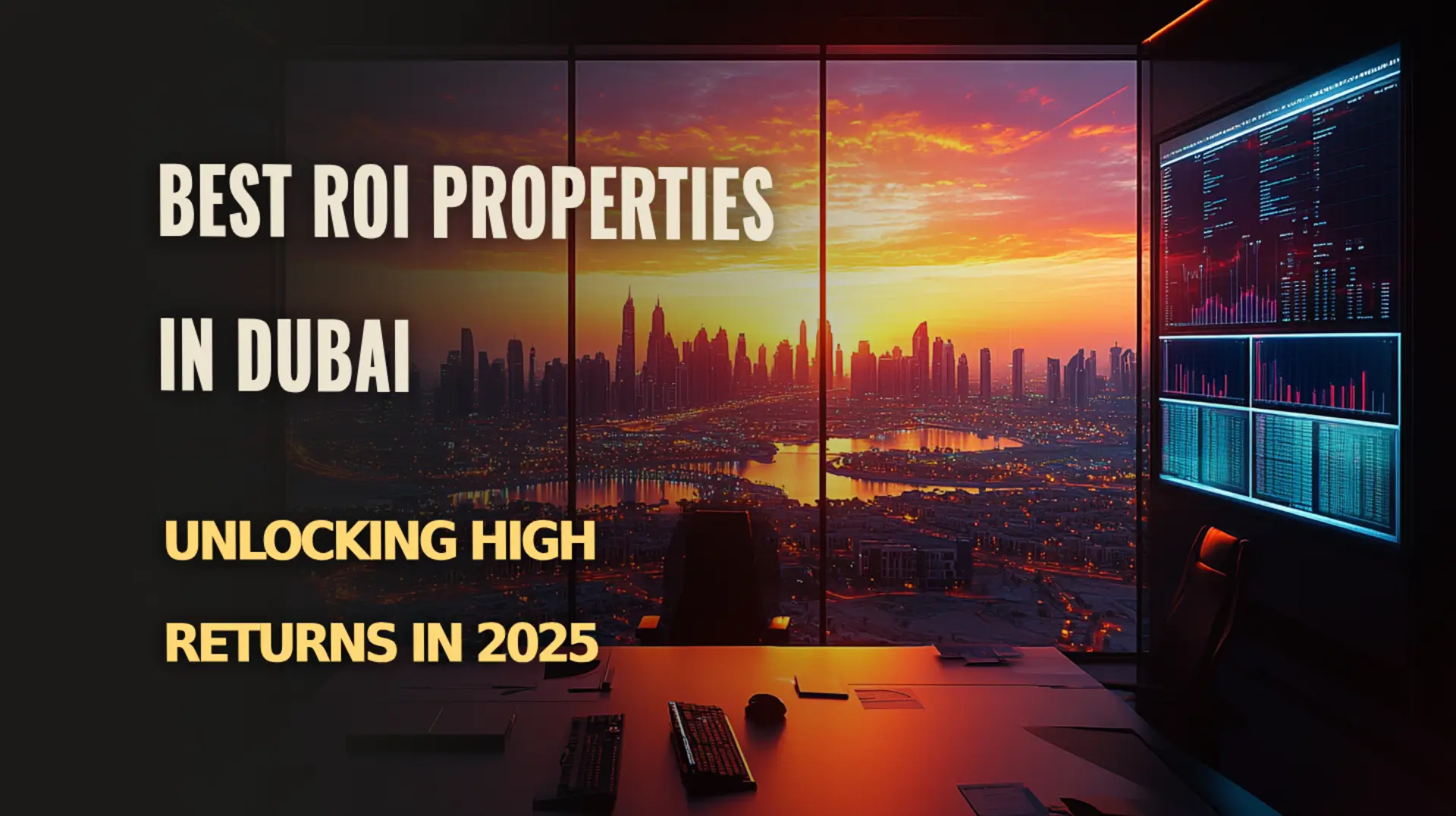 Discover the top properties in Dubai offering the highest ROI in 2025.